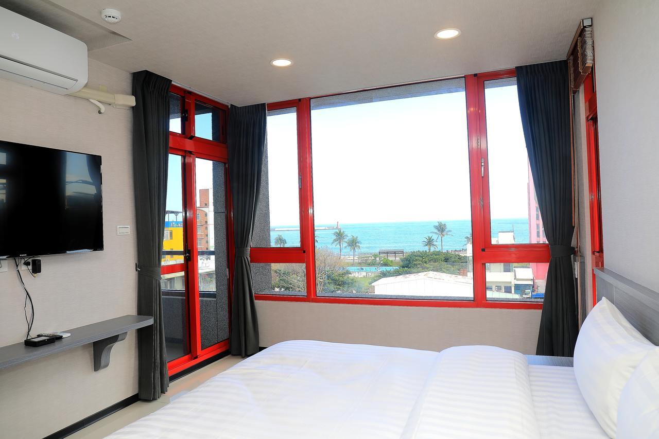 花蓮亮君經典民宿1館加2館民宿-東大門夜市-電梯包棟bright King Homestay Hualien City Exterior photo